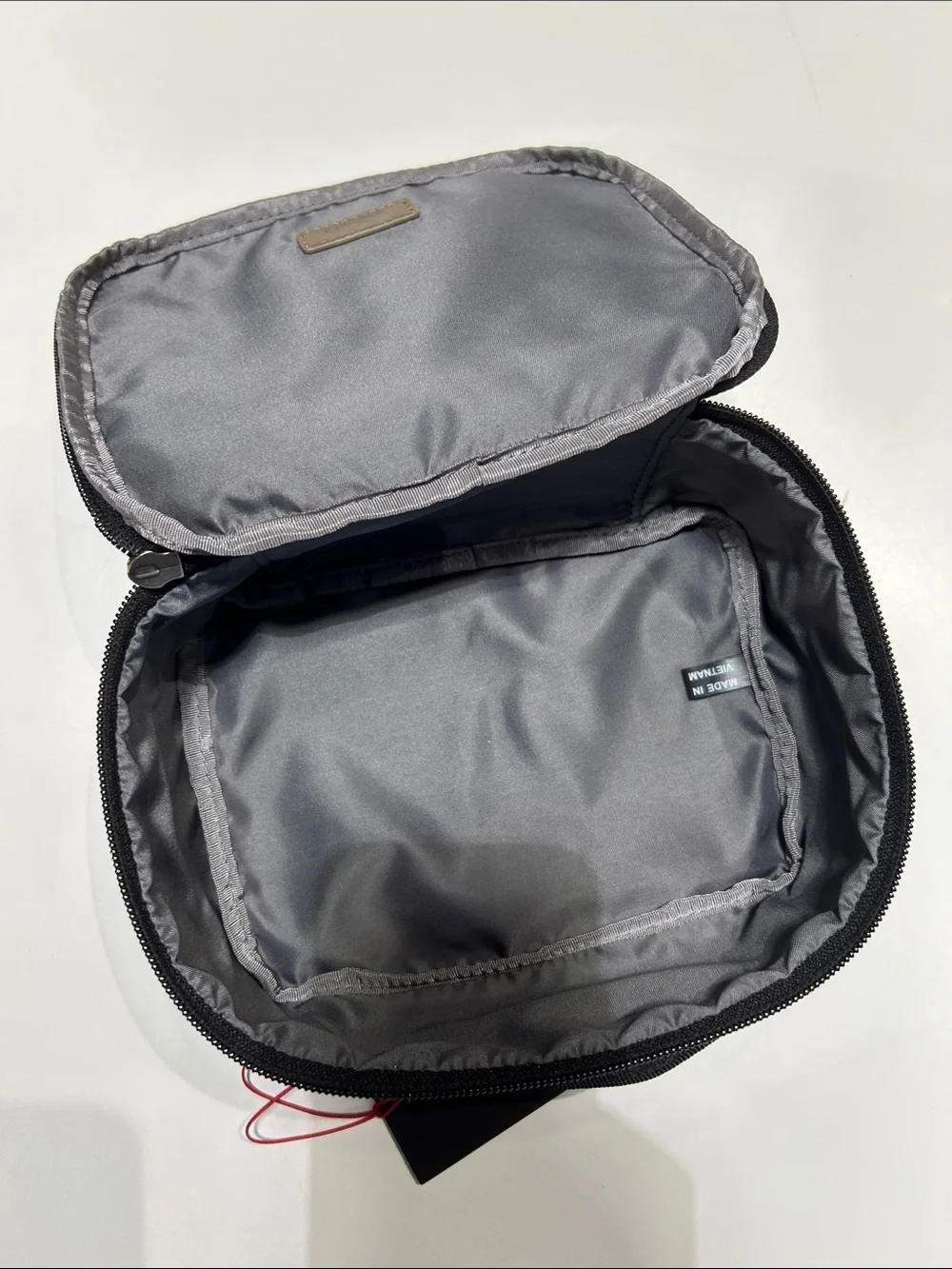 Tumi Men's Camo kit/ Pouch - Gray Brown
